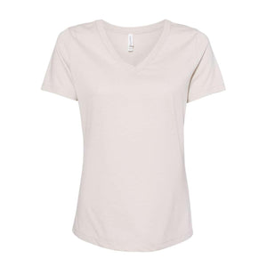 6405CVC BELLA + CANVAS Women's Relaxed Heather CVC V-Neck Tee Heather Dust