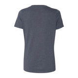 6405CVC BELLA + CANVAS Women's Relaxed Heather CVC V-Neck Tee Heather Navy