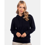 9304 Next Level Unisex Laguna Sueded Hoodie Black