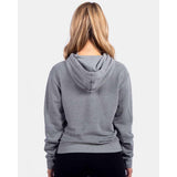 9304 Next Level Unisex Laguna Sueded Hoodie Heather Grey