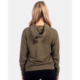 9304 Next Level Unisex Laguna Sueded Hoodie Military Green