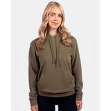 9304 Next Level Unisex Laguna Sueded Hoodie Military Green