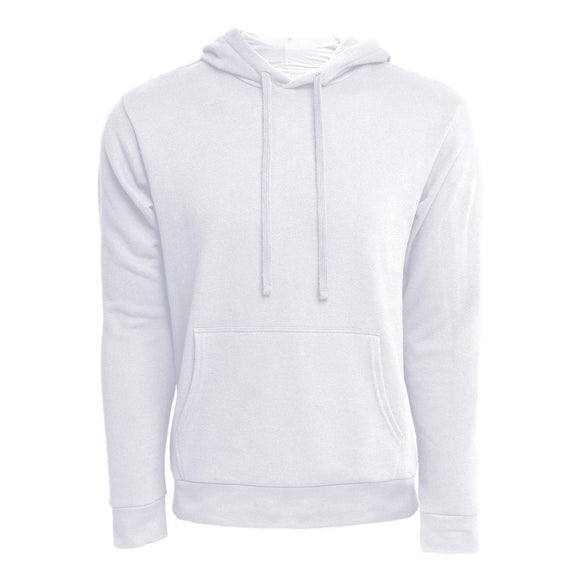 9304 Next Level Unisex Laguna Sueded Hoodie White