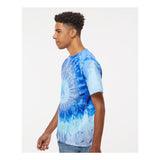 1000 Colortone Multi-Color Tie-Dyed T-Shirt Blue Jerry