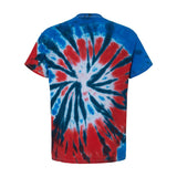 1000 Colortone Multi-Color Tie-Dyed T-Shirt Independence