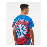 1000 Colortone Multi-Color Tie-Dyed T-Shirt Independence