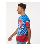 1000 Colortone Multi-Color Tie-Dyed T-Shirt Independence