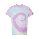 1000 Colortone Multi-Color Tie-Dyed T-Shirt Jelly Bean