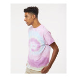 1000 Colortone Multi-Color Tie-Dyed T-Shirt Jelly Bean