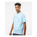 1000 Colortone Multi-Color Tie-Dyed T-Shirt Lagoon