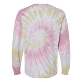 2000 Colortone Tie-Dyed Long Sleeve T-Shirt Desert Rose