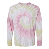 2000 Colortone Tie-Dyed Long Sleeve T-Shirt Desert Rose