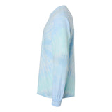 2000 Colortone Tie-Dyed Long Sleeve T-Shirt Lagoon