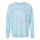 2000 Colortone Tie-Dyed Long Sleeve T-Shirt Lagoon