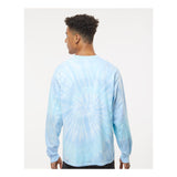 2000 Colortone Tie-Dyed Long Sleeve T-Shirt Lagoon