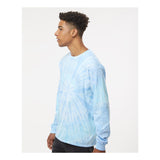 2000 Colortone Tie-Dyed Long Sleeve T-Shirt Lagoon