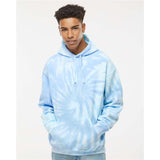 8777 Colortone Tie-Dyed Hooded Sweatshirt Lagoon