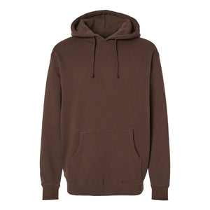 IND4000 Independent Trading Co. Heavyweight Hooded Sweatshirt Brown