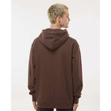 IND4000 Independent Trading Co. Heavyweight Hooded Sweatshirt Brown