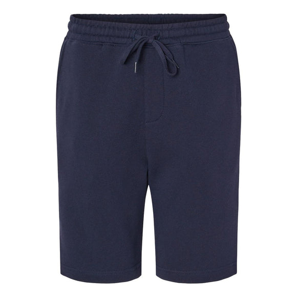 IND20SRT Independent Trading Co. Midweight Fleece Shorts Classic Navy