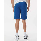 IND20SRT Independent Trading Co. Midweight Fleece Shorts Royal