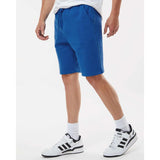 IND20SRT Independent Trading Co. Midweight Fleece Shorts Royal