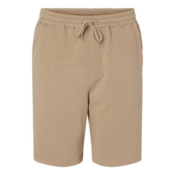 IND20SRT Independent Trading Co. Midweight Fleece Shorts Sandstone