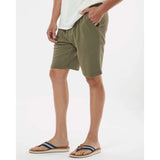 IND20SRT Independent Trading Co. Midweight Fleece Shorts Army