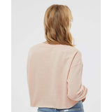 AFX24CRP Independent Trading Co. Women's Lightweight Crop Crew Pullover Blush