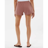 PRM20SRT Independent Trading Co. Women’s Lightweight California Wave Wash Sweatshorts Dusty Rose