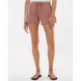 PRM20SRT Independent Trading Co. Women’s Lightweight California Wave Wash Sweatshorts Dusty Rose