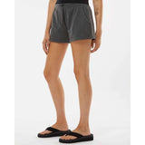 PRM20SRT Independent Trading Co. Women’s Lightweight California Wave Wash Sweatshorts Shadow