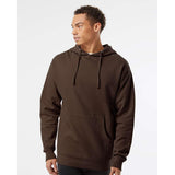 SS4500 Independent Trading Co. Midweight Hooded Sweatshirt Brown