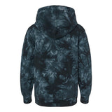 PRM1500TD Independent Trading Co. Youth Midweight Tie-Dye Hooded Pullover Tie Dye Black