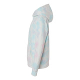 PRM1500TD Independent Trading Co. Youth Midweight Tie-Dye Hooded Pullover Tie Dye Cotton Candy