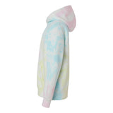 PRM1500TD Independent Trading Co. Youth Midweight Tie-Dye Hooded Pullover Tie Dye Sunset Swirl