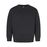 2225 LAT Youth Elevated Fleece Crewneck Sweatshirt Black