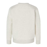 2225 LAT Youth Elevated Fleece Crewneck Sweatshirt Natural Heather