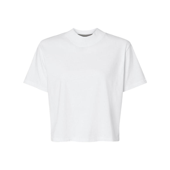 3518 LAT Women's Boxy Tee Blended White