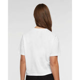 3518 LAT Women's Boxy Tee Blended White