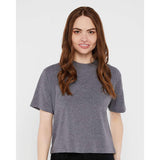 3518 LAT Women's Boxy Tee Granite Heather