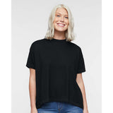 3519 LAT Women's Hi-Lo Tee Black