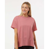 3519 LAT Women's Hi-Lo Tee Mauvelous