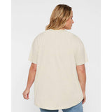 3519 LAT Women's Hi-Lo Tee Natural