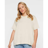 3519 LAT Women's Hi-Lo Tee Natural