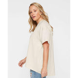 3519 LAT Women's Hi-Lo Tee Natural