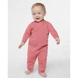 4447 Rabbit Skins Infant Fleece One-Piece Mauvelous