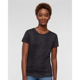 3516 LAT Women's Fine Jersey Tee Black Reptile