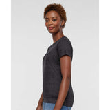 3516 LAT Women's Fine Jersey Tee Black Reptile