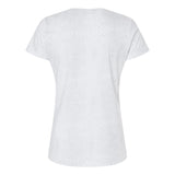 3516 LAT Women's Fine Jersey Tee White Reptile